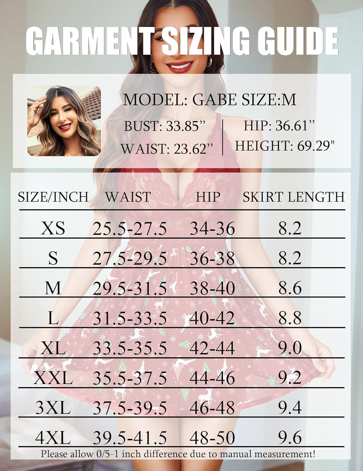 Women Lingerie Lace Babydoll Strap Chemise Halter Teddy V Neck Mesh Nightgown