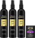 Tresemmé Hairspray, Non-Aerosol, Extra Hold, 3-Pack + Keratin Repair Hair Mask – Moisturizing Hair Spray, Anti-Humidity, Anti-Frizz Hair Products (4 Piece Set)