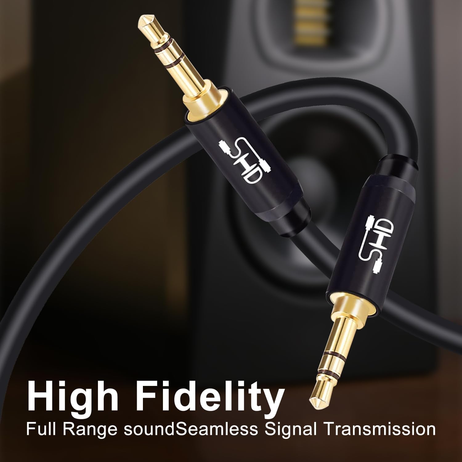 Aux Cable, 3.5Mm Audio Cable Aux for Car Auxiliary Audio Stereo Cable 3.5Mm Cord Premium Sound Dual Shielded with Gold Plated Connectors-20Feet
