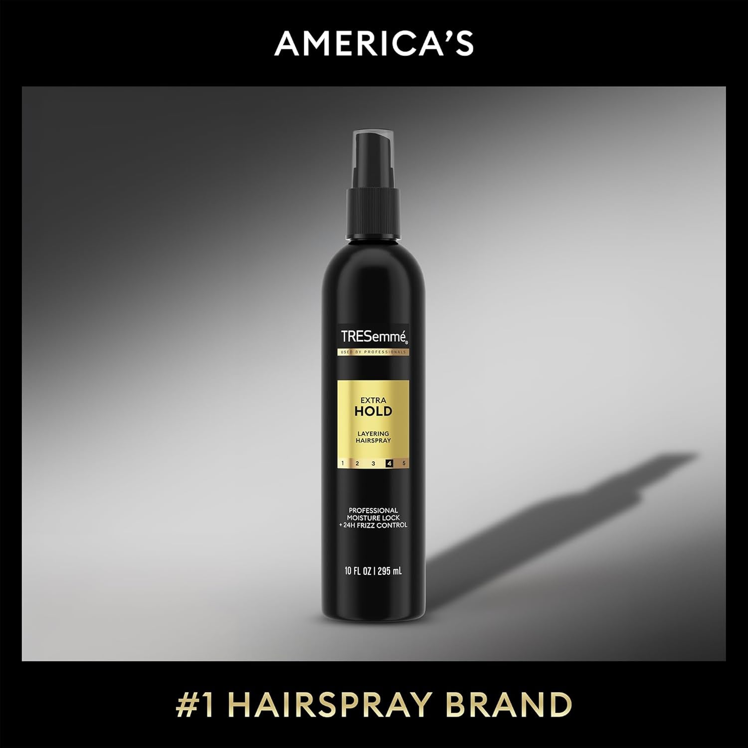 Tresemmé Hairspray, Non-Aerosol, Extra Hold, 3-Pack + Keratin Repair Hair Mask – Moisturizing Hair Spray, Anti-Humidity, Anti-Frizz Hair Products (4 Piece Set)