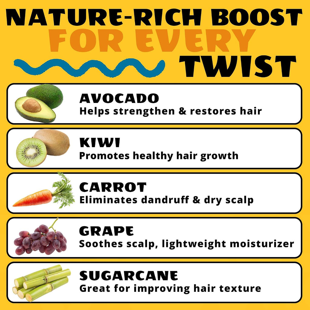 Lock N Twist Supreme Hold - Extreme Styling Control for Locs, Microlocs, Twists, and Retwists, Provides Edge Control, Strong Hair Gel for Women and Men - 5 Oz Jar