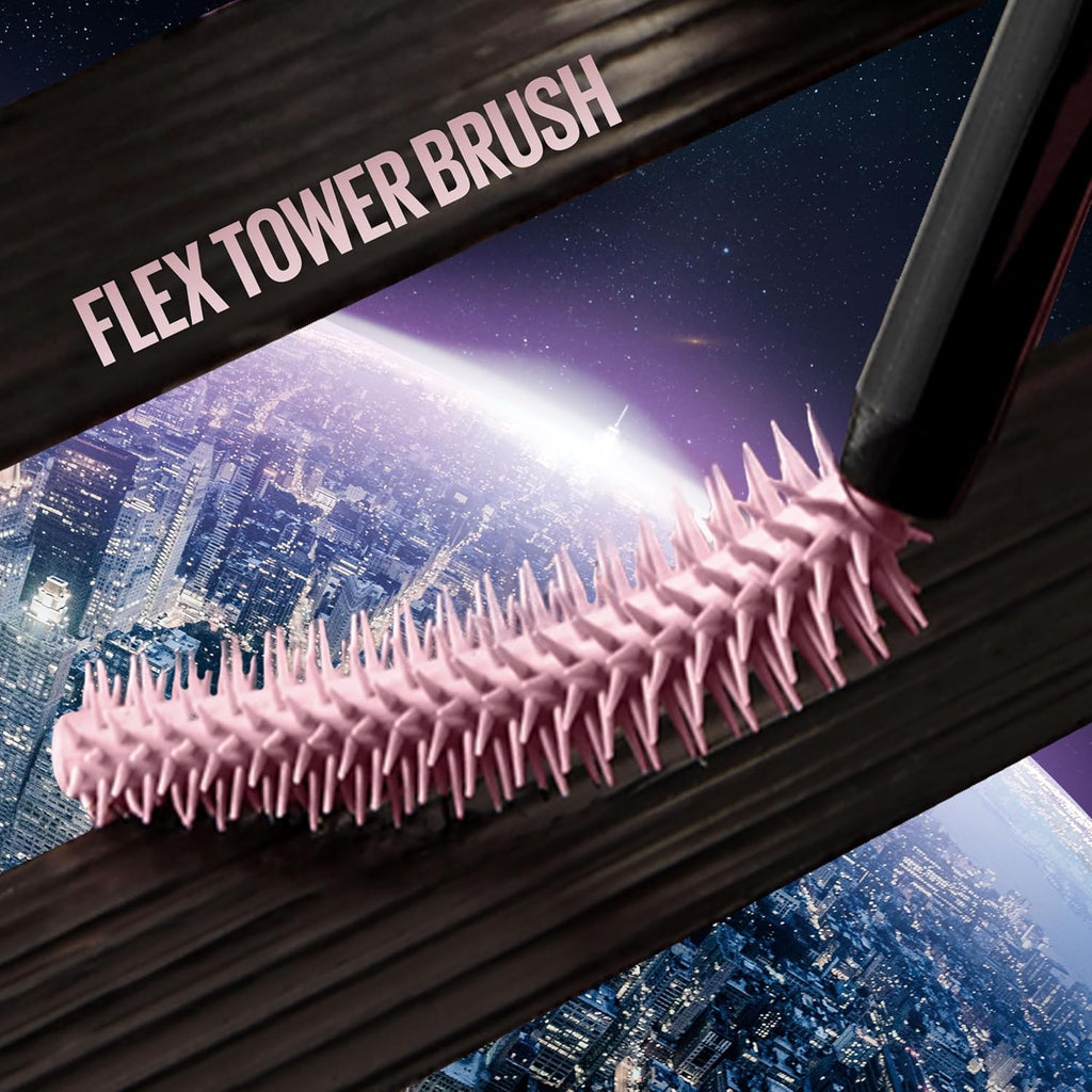 Maybelline Lash Sensational Sky High Washable Mascara Makeup, Volumizing, Lengthening, Defining, Curling, Multiplying, Buildable Formula, Very Black, 1 Count