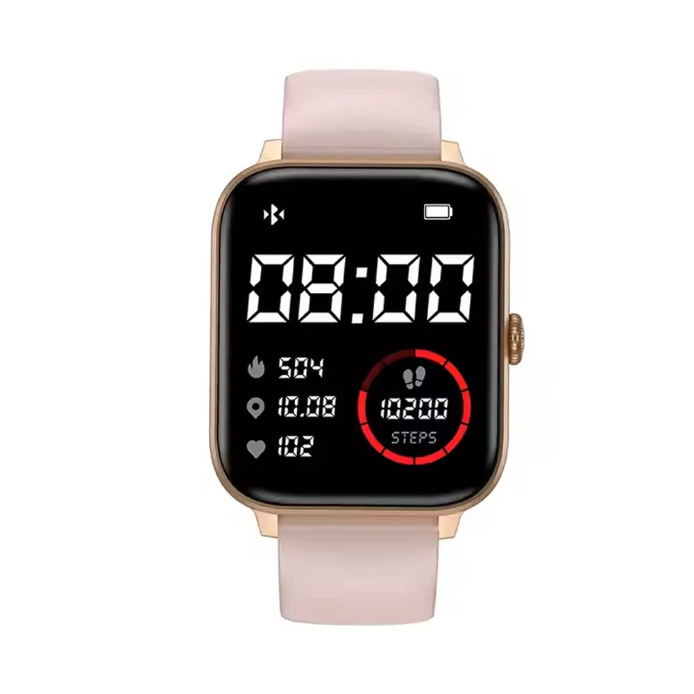 Smartwatch Men Women1.83Inch BT Face Heart Rate Fitness Tracker