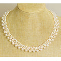 Women'S Fashion Natural Freshwater Pearl Tassel Necklace